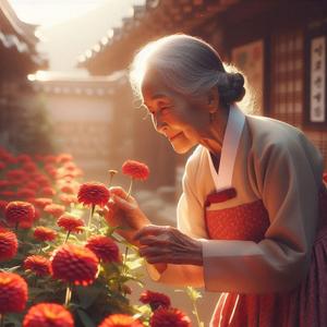 百日红中的面容