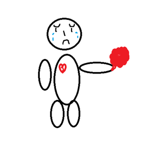 可是帅哥也会伤心