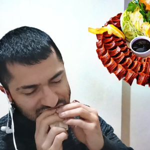 Lezzetli Çiğ Köfte ve Turşu yiyorum, Pt.5 [Ağız sesleri]