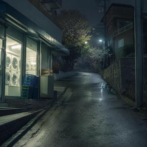 蛍光の坂