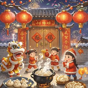 龙马欢腾贺新年