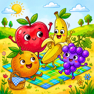 Yum Yum Yummy Fruits