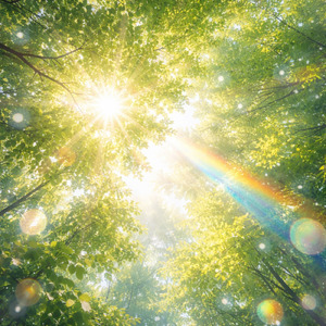 木漏れ日プリズム