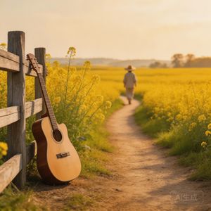 黄昏时我们数花