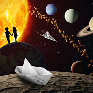 бумажный кораблик