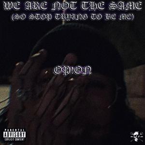 WE ARE NOT THE SAME (SO STOP TRYING TO BE ME)