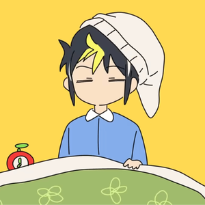 寝起きヤシの木