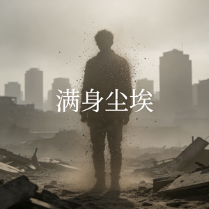 满身尘埃
