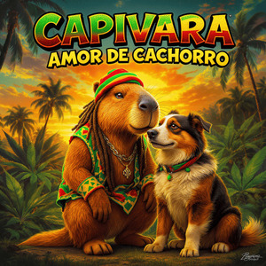 Capivara Amor de Cachorro
