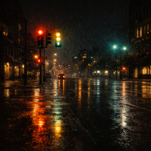 Someone Waits Under Neon