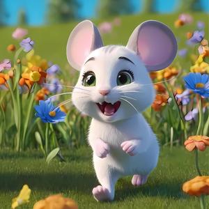 Котка и мишка