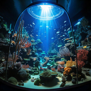 真夜中の水族館
