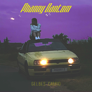 Gelbes Cabrio