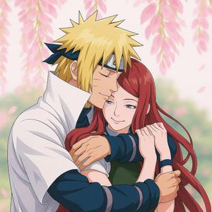 MINATO X KUSHINA “EN TU ROJO ME QUEDÉ”
