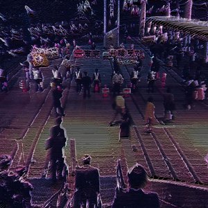 時計が反転する