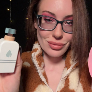 Whispering While Applying Your Face Mask (With Nail Tapping)