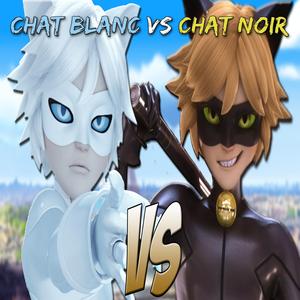 Chat Noir vs Chat Blanc Rap. Miraculous Ladybug