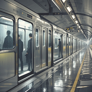 在广州地铁三号线