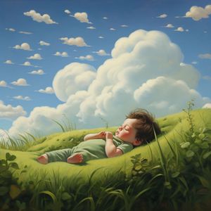 婴儿引导自主睡眠·嘘声羊水+柔美钢琴