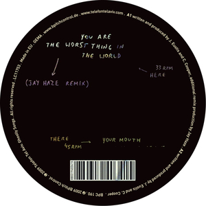 You Are the Worst Thing in the World (Jay Haze Remix)
