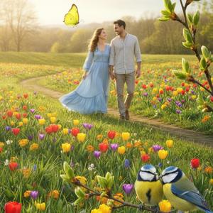 Frühlingsgefühle, ich atme sie ein