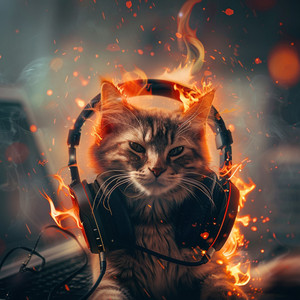 Firelight Cat Nap