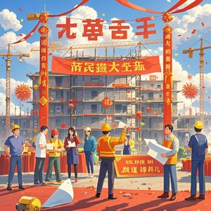 柏丸佳宅开工大吉-一个达不刘