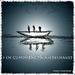 I en gummibåt på Medelhavet