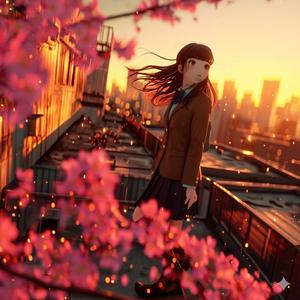 桜、ソラに舞う