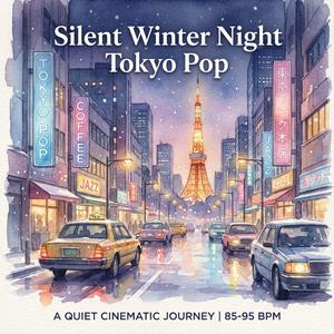 Silent Winter Night Tokyo City Pop