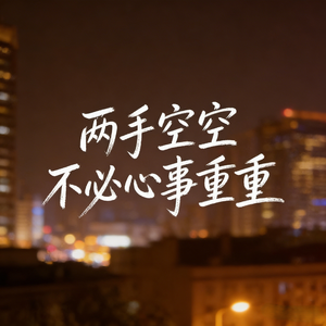 两手空空 不必心事重重