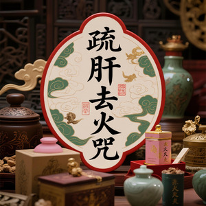 疏肝去火咒（清肝明目）