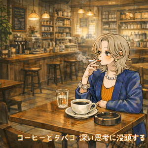 渋谷カフェで過ごす静かなひととき