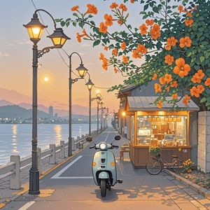 归途晚风糖