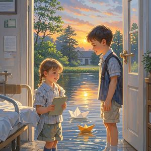 童年的纸船-冰红茶