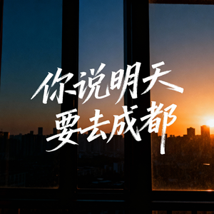 你说明天要去成都