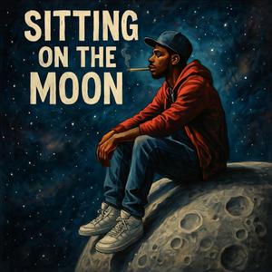 Sitting on the moon