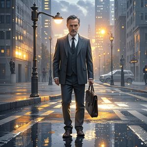 破晓的行者-农夫