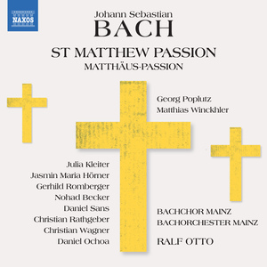 St. Matthew Passion, BWV 244:Part I: Aria and Chorus: So ist mein Jesus nun gefangen (Soprano, Alto, Chorus) - Sind Blitze, sind Donner (Chorus)