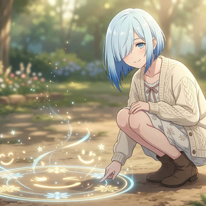 笑顔の魔法陣