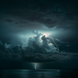 Descanso Del Bebé Con Trueno