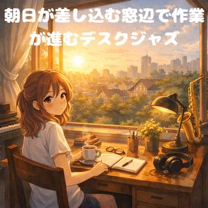 朝のデスクと軽やかなベース