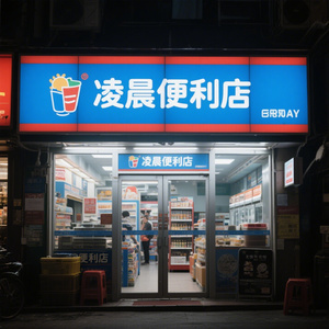 凌晨便利店