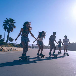 Paseo Nocturno Con Lo-Fi Vibes