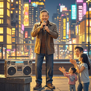 罗有德，闪耀出道