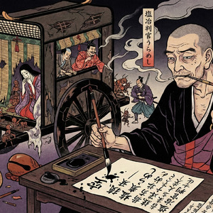 仮名塩治至兼好物見車