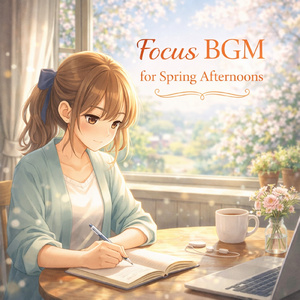 海辺のカフェテラス:ゆるやかな波とウクレレ