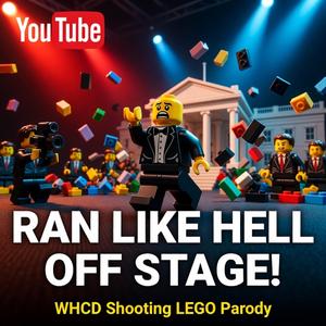 Trump Ran Like Hell Off Stage