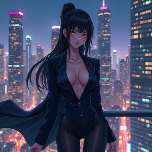 Midnight Ponytail Drift