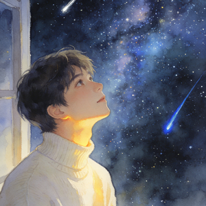 枕着星光的对白